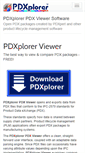 Mobile Screenshot of pdxplorer.com